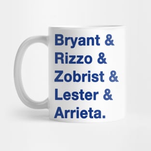 2016 Chicago Cubs Mug